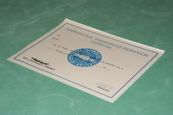 Certifikát zkoušky kup