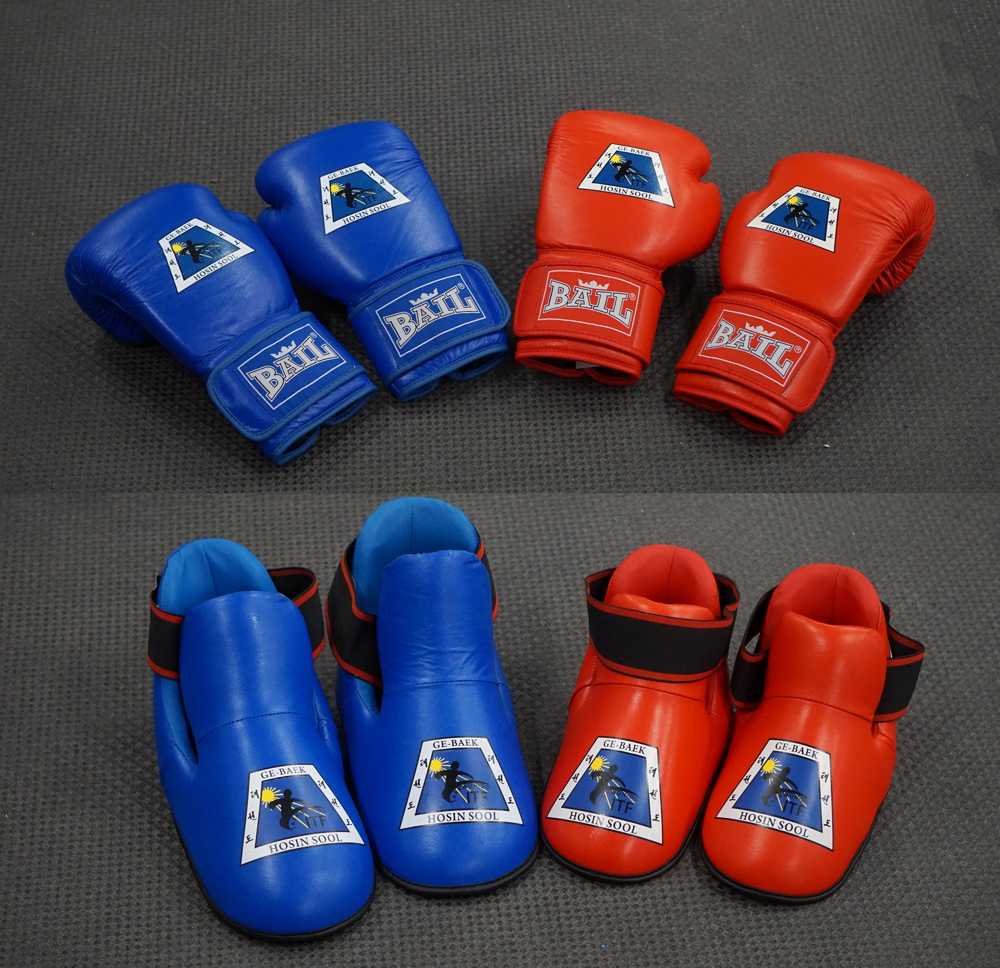 Chrániče komplet kůže zavřené + zuby